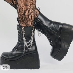 Platform Ankle Boots
